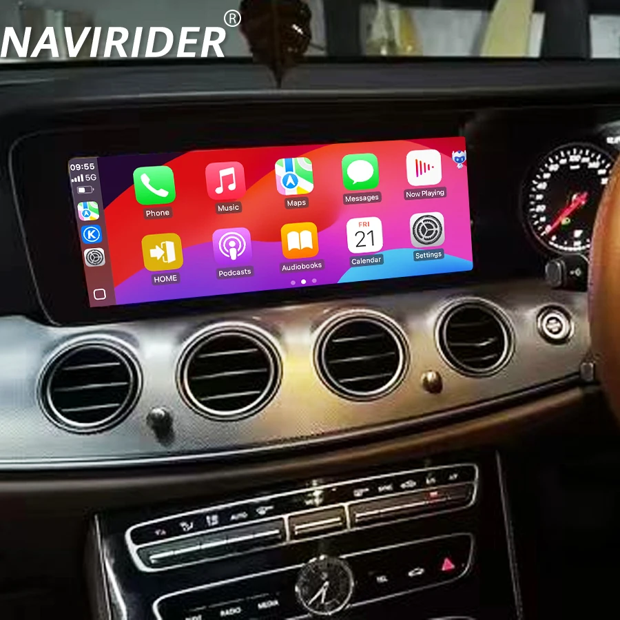 

RHD 12.3inch Car Radio For Mercedes Benz E Class W213 NTG5.5 2016-2020 Android 13 Video Player GPS Navigation Multimedia CarPlay