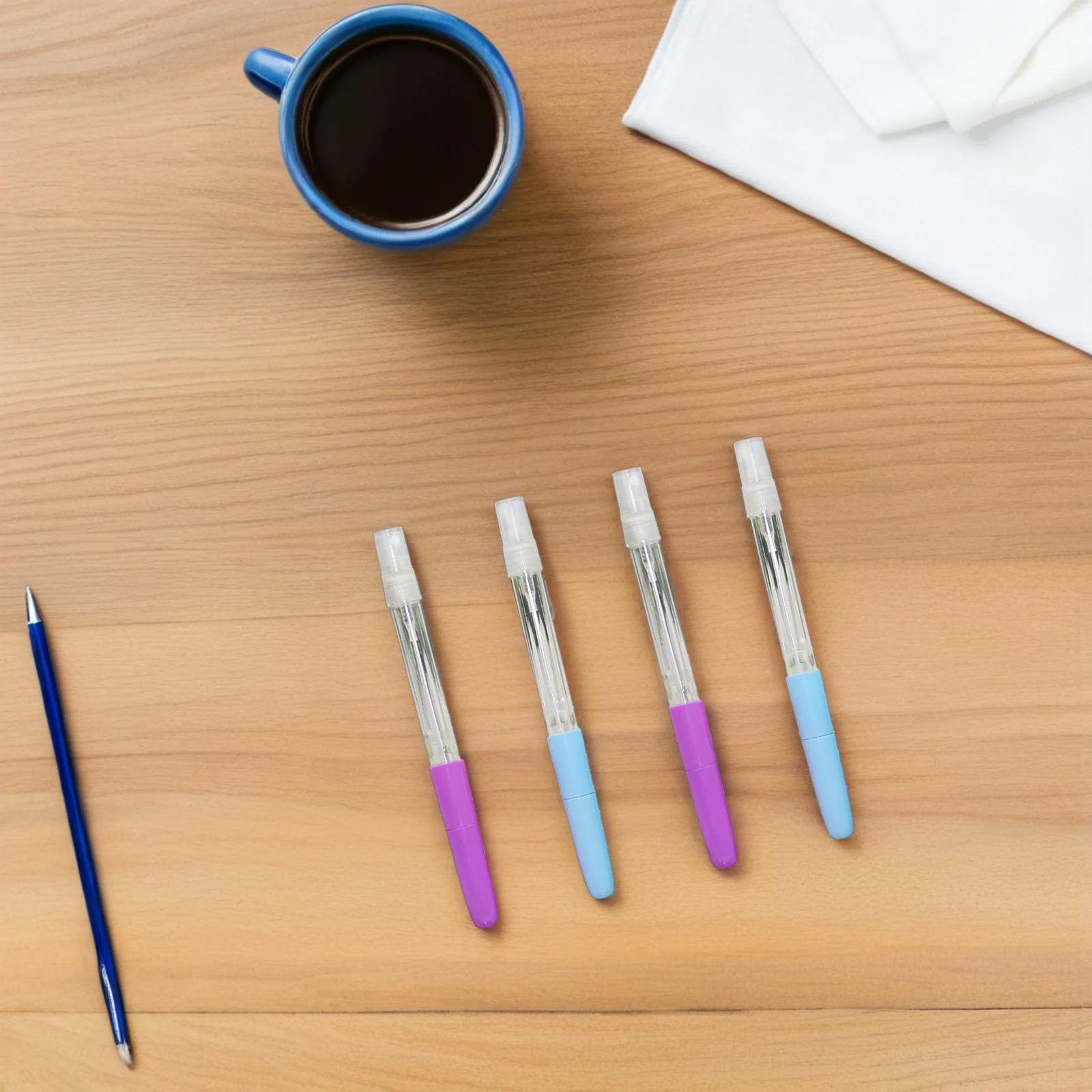 

10Pcs Spray Pen Refillable Plastic Empty Bottle Container Portable Travel Perfume Hand Aromatherapy Dispenser Leak Proof