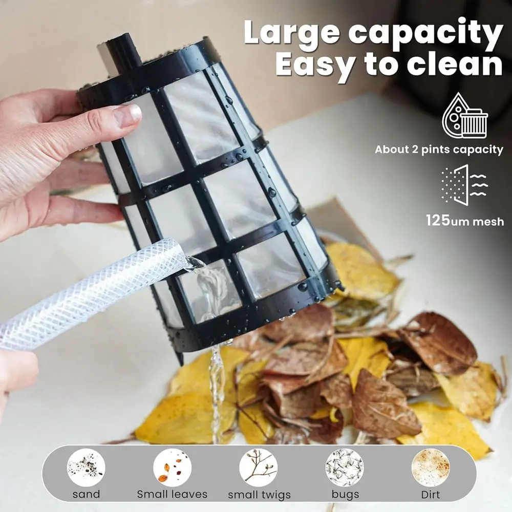 90-Minute Runtime Cordless Above & In-Ground Pool Vacuum Cleaner - Fast 3H Recharge for Hot Tub Use (Green)