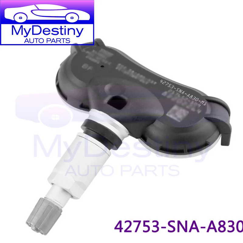 TPMS Tire Pressure Monitor Sensor for 2008-2016 Honda Civic Fit CR-Z Odyssey Element Insight 42753SNAA830M1 42753-SNA-A830