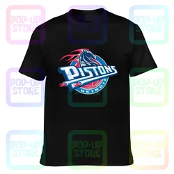 Pistons Detroit Essential T-shirt Tee Shirt Pop Retro Vintage High Quality