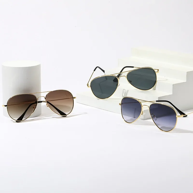 Advanced Adult Metal Aviator Sunglasses MEN'S Colorful Trend Toad Sunglasses