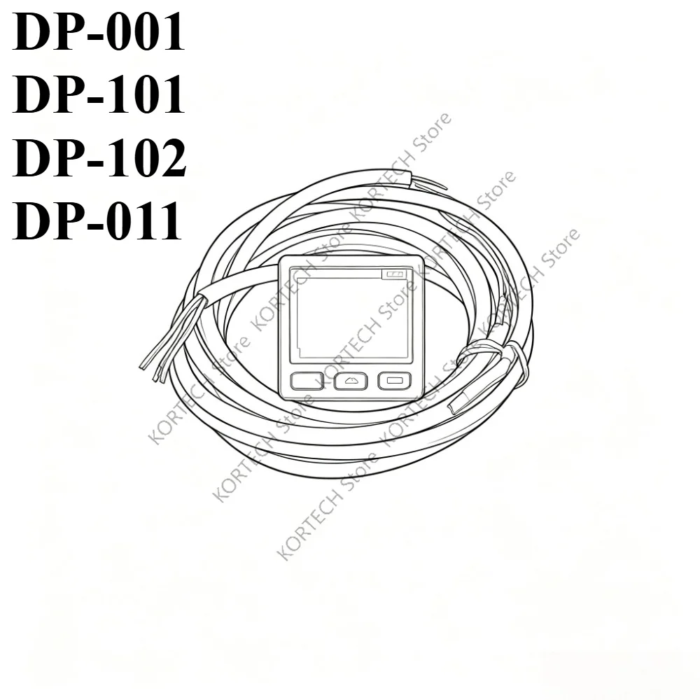 Новый цифровой датчик вакуумного давления DP-001 DP-101 DP-102 DP-011 102A DP101M 102M DP-101-HT DP-102HT