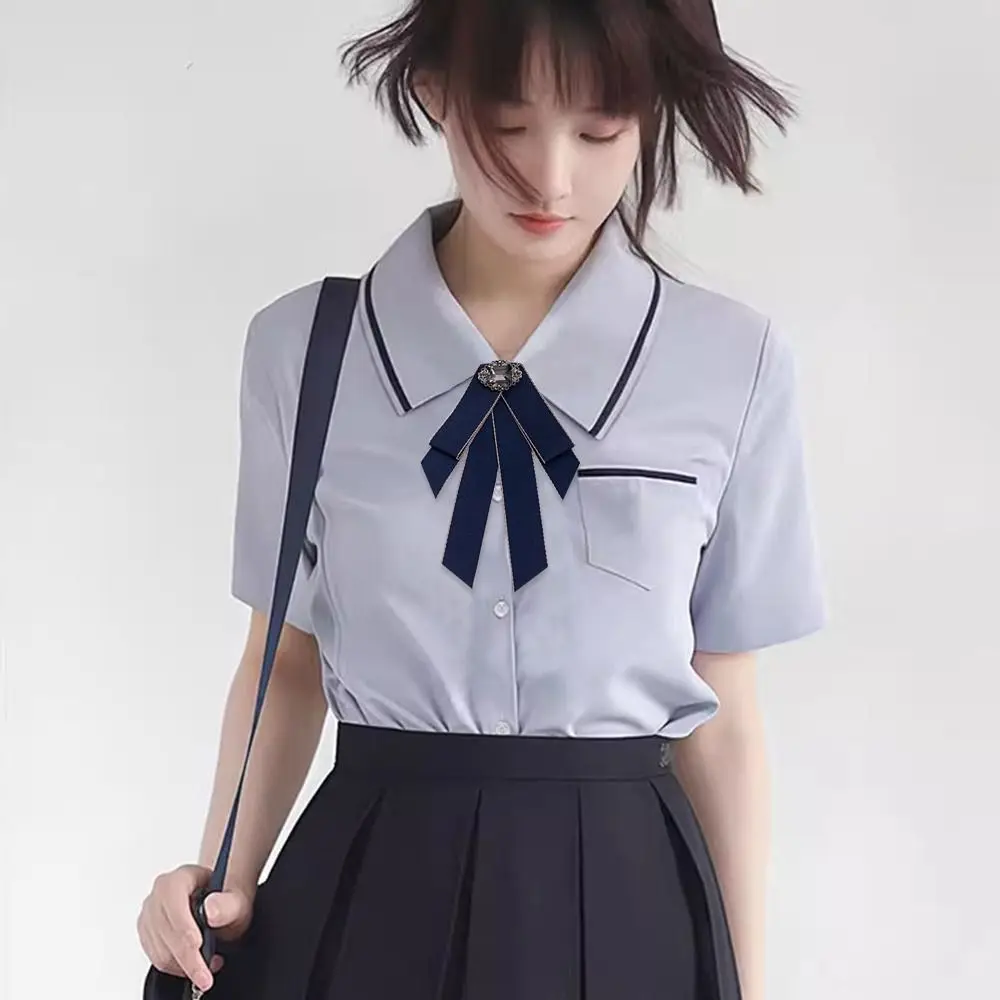 Модный галстук-бабочка из сплава со стразами, украшение на шею, броши с бантом, ювелирные аксессуары, галстук-бабочка для свадебной вечеринки для подружки невесты