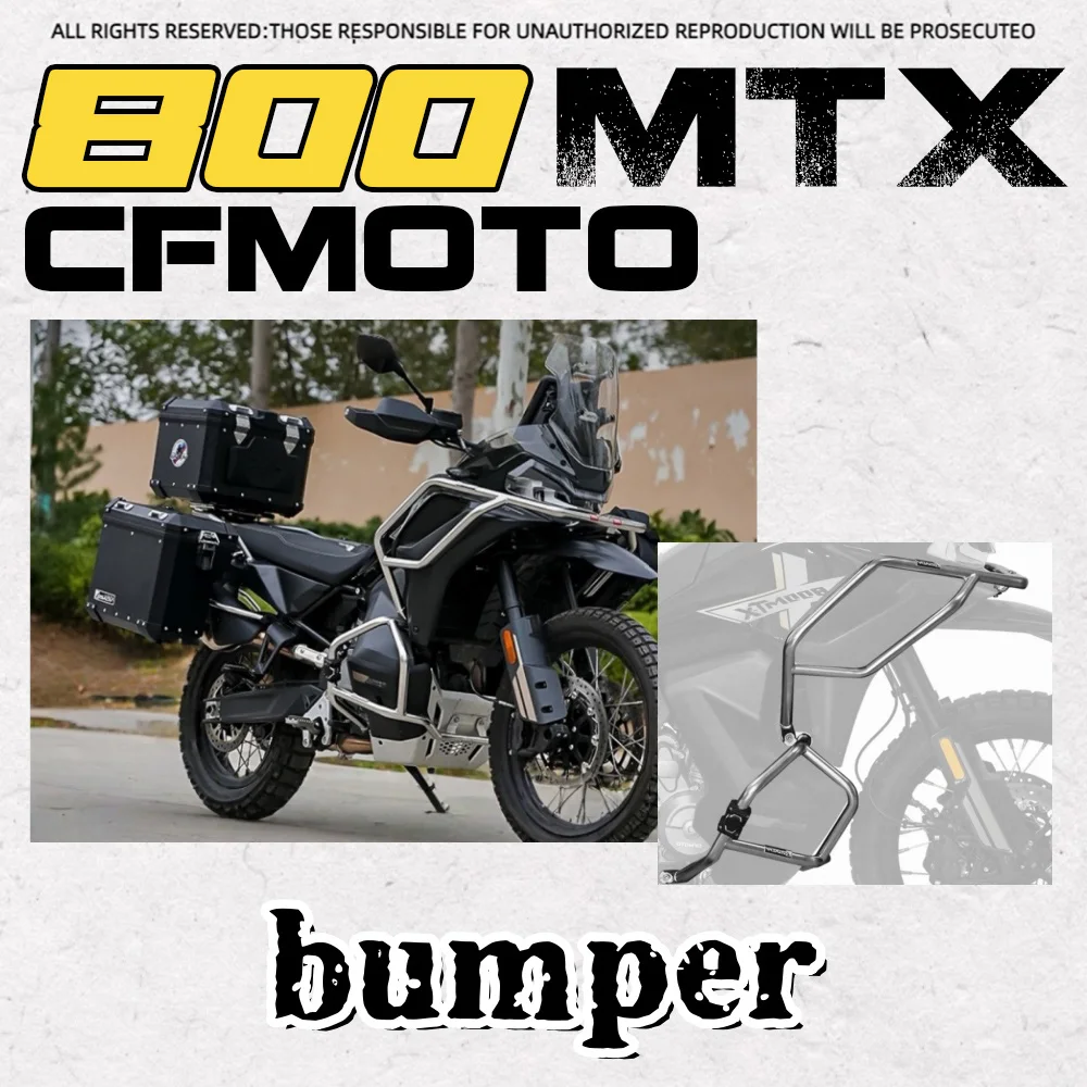 

Для CFMOTO 800MT-X бампер cfmoto 800mtx MT800-X mt-x800 CFMOTO 800 MT бампер мотоцикла