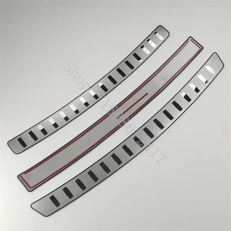 For VW Passat B6 B7 B8 2006~2024 stainless steel Rear Door Bumper Protector sill plate/ Trunk Tread Plate Trim car Accessories view 2