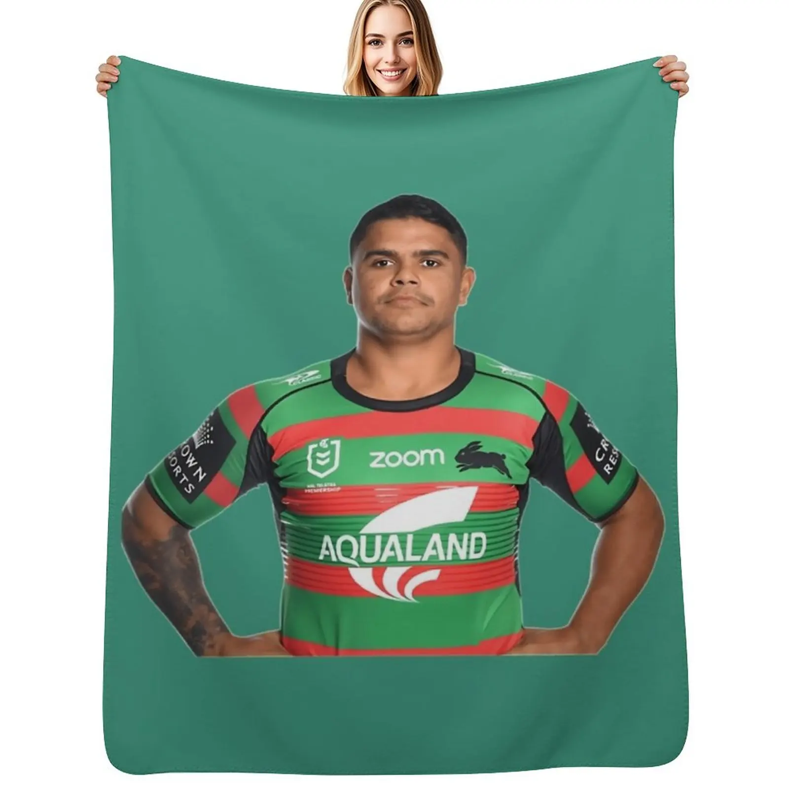 Latrell Mitchell \t Throw Blanket Polar Luxury Throw Warm Furrys Weighted Sofa Throw Blankets