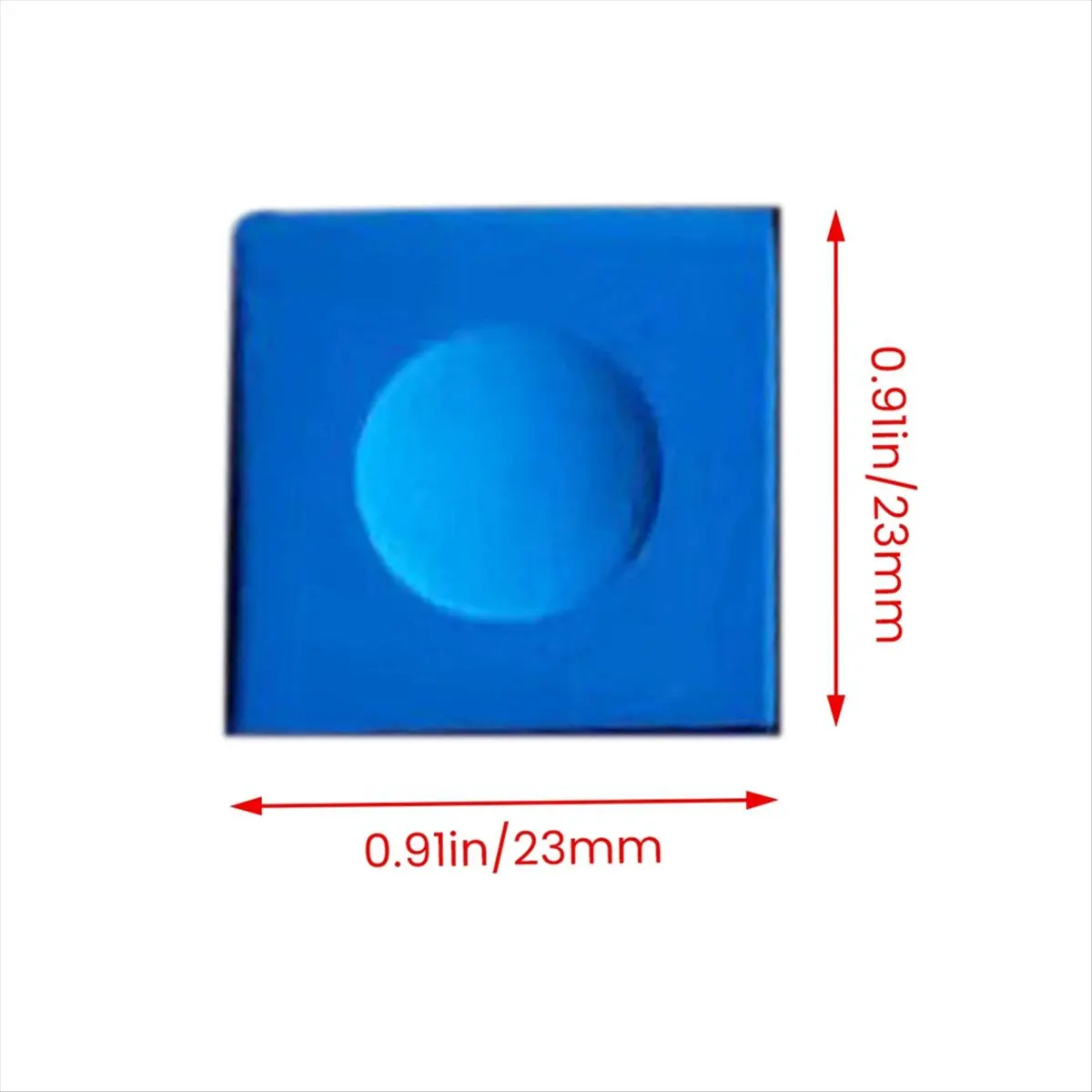 

Stunning- 12Pcs Powdered Pool Cue Pool Table Chalk Essential Pool Cue Holder & Durable Snooker Chalk