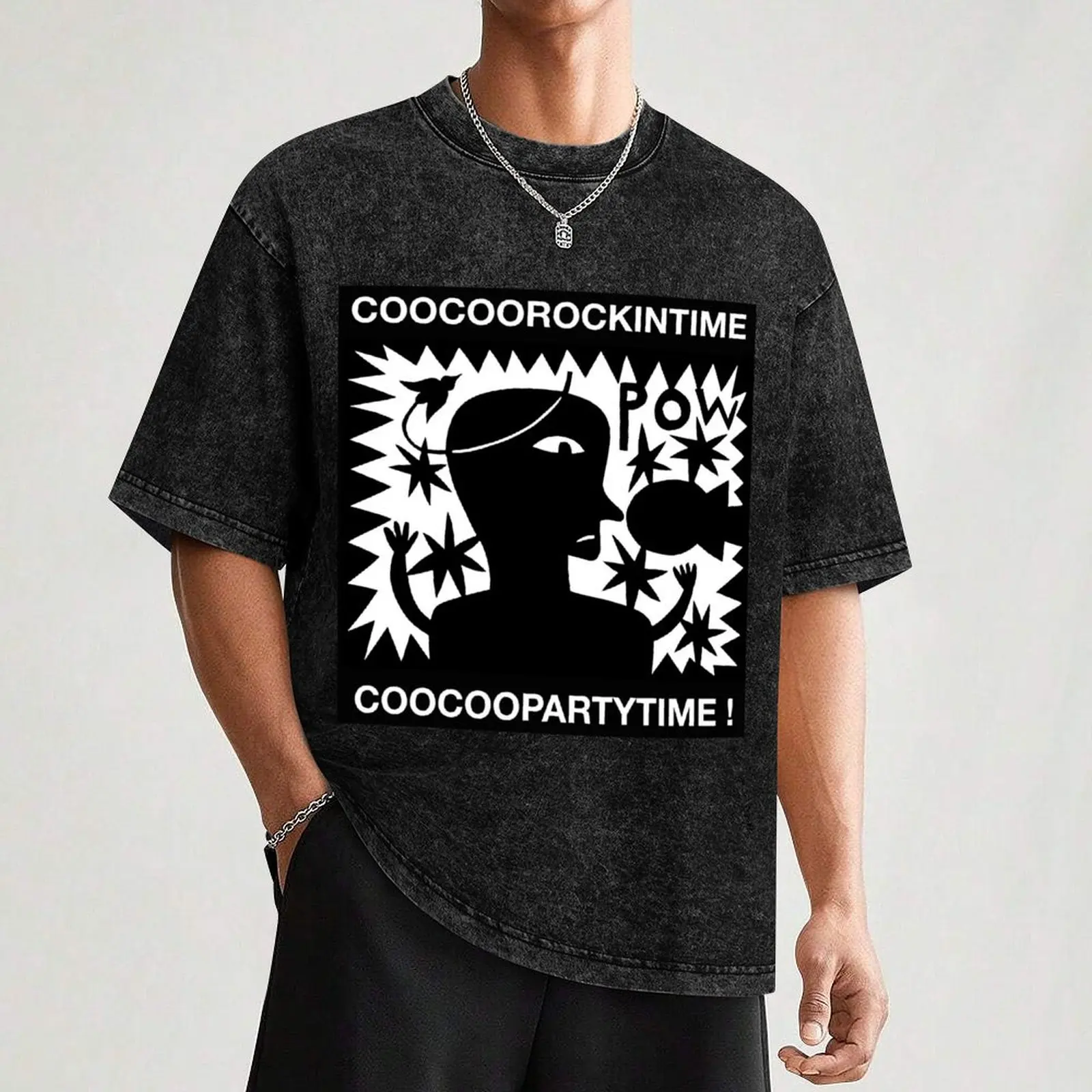 CooCooRockinTime- CooCooPartyTime! T-Shirt funny t shirts dark humor man t shirts cotton