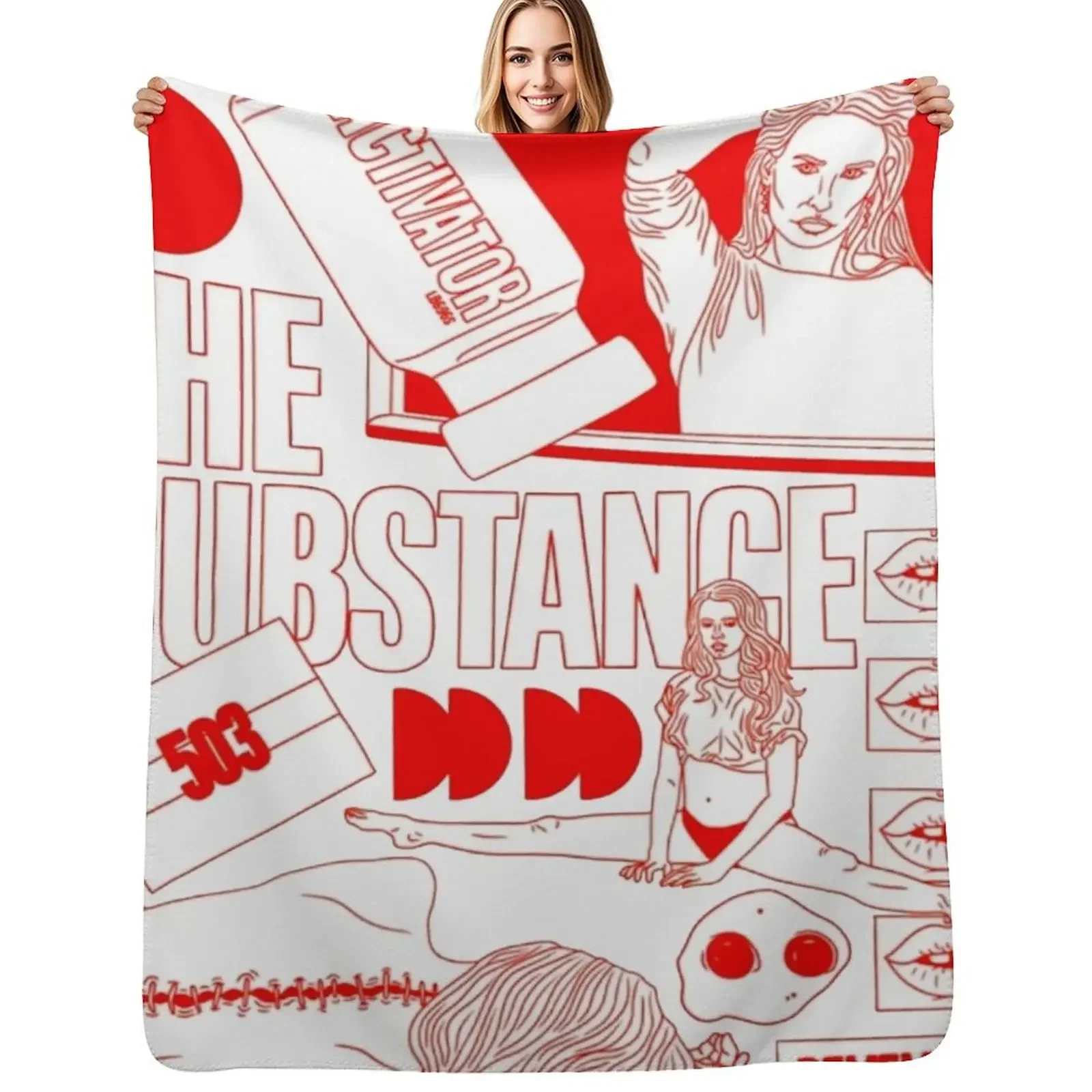 

The substance Throw Blanket wednesday Flannels For Sofa Thin Blanket