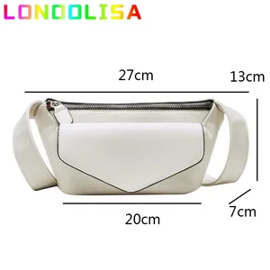 Casual Taillenbeutel für Frauen, Lederumhängetasche für Reisen, kleine weibliche Brustbeutel, Angeln mit Gürtel, Crossbody -Tasche für Frauen 10 Hauptverkäufe Frauen -Lederpoches - №10