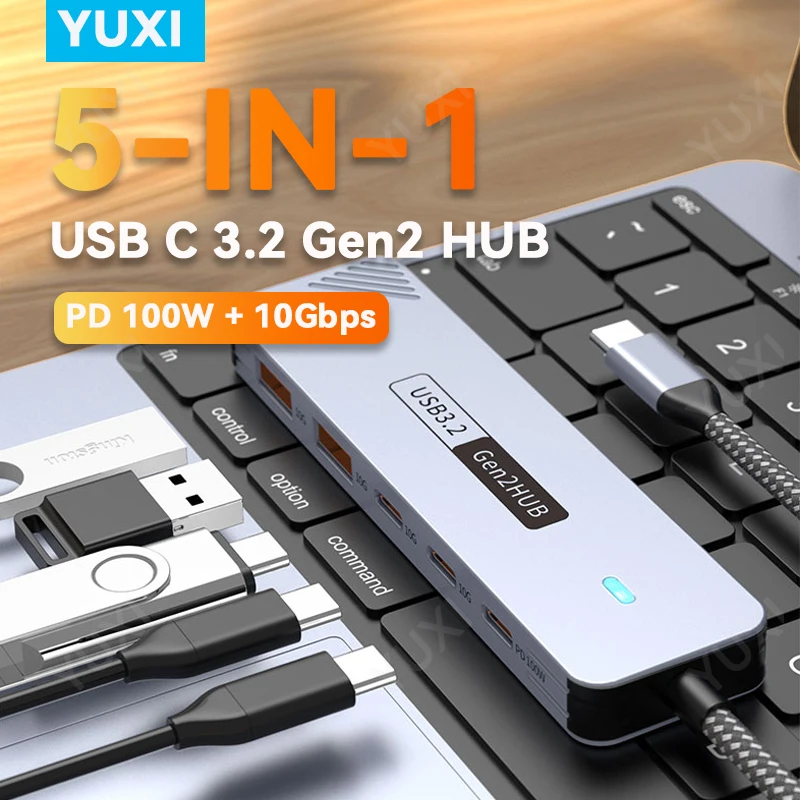 5-In-1 Usb 3.2 Gen2…