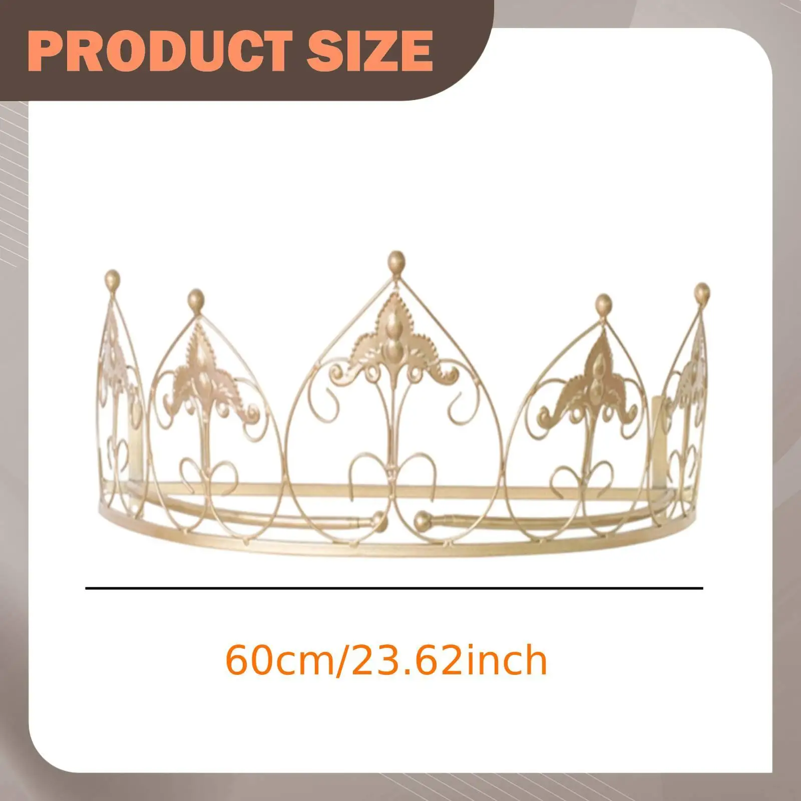 Crown Bed Canopy Frame Wall Mount for Bedroom Cute Princess Bed Canopy Stand