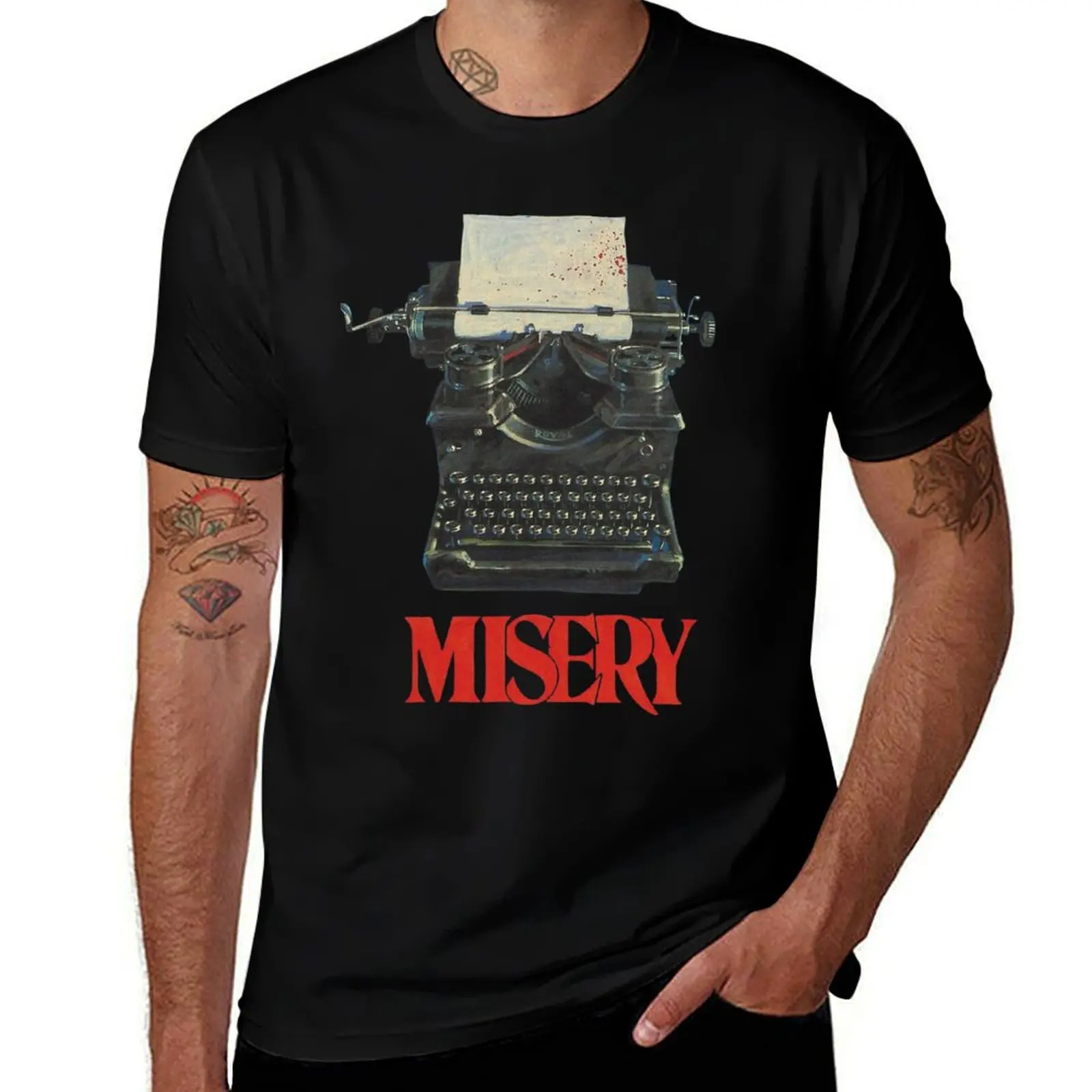 

MISERY T-Shirt anime tshirt oversized t shirt kawaii clothes men graphic t shirts
