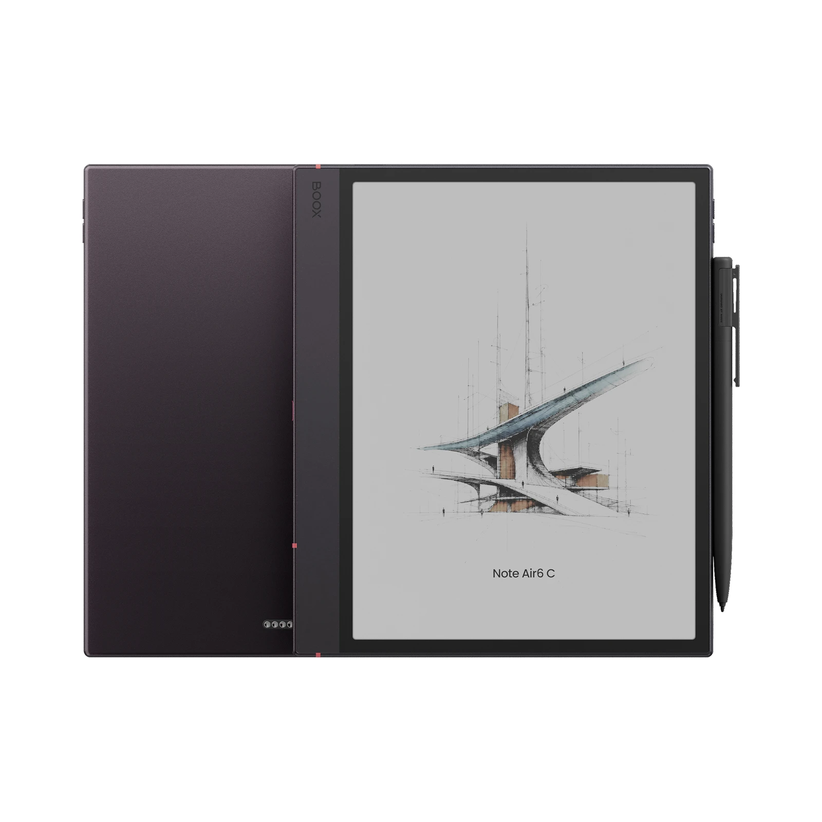 Onyx BOOX 10.3“ Ebook Reader Note Air6 C Android 16 6+64GB Kaleido 3 (4,096 colors) Glass Screen With Flat Cover-Lens