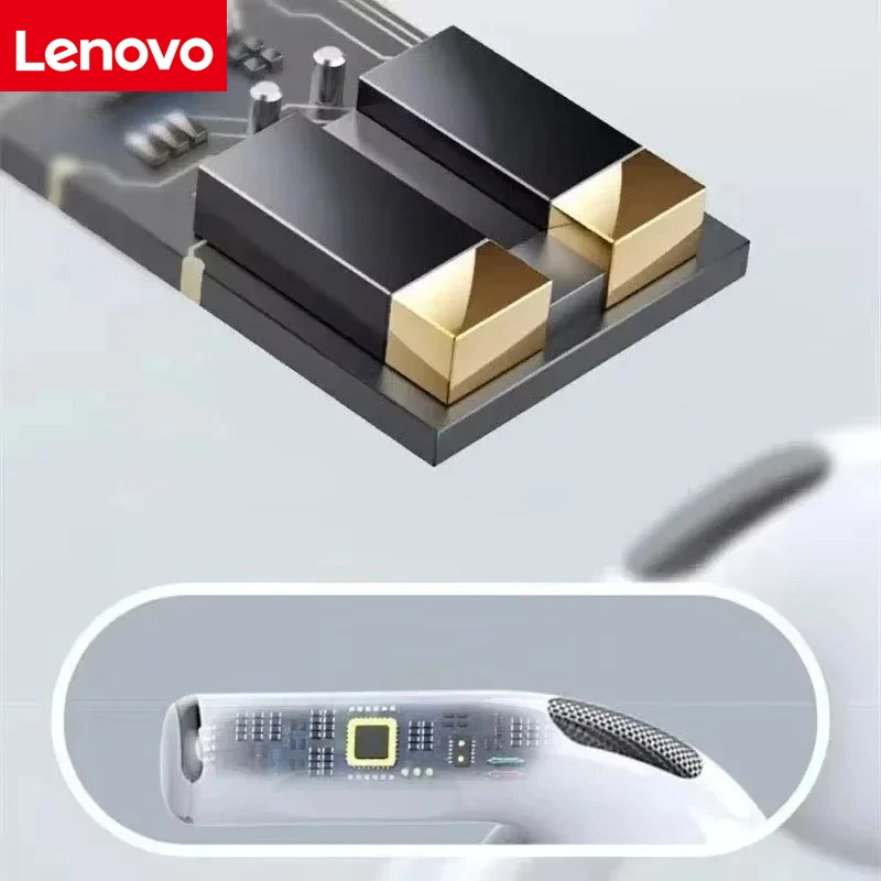 سماعات أذن Lenovo True اللاسلكية Bluetooth 9D سماعات أذن ستيريو لاسلكية داخل الأذن هاي فاي متوافقة مع أنظمة iOS وAndroid