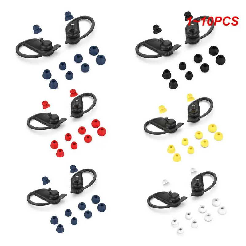 Silicone Rubber Eartips Earbuds Replacement Ear Tips for 1/2 Ear Plug Caps Cover Earphone Accessories