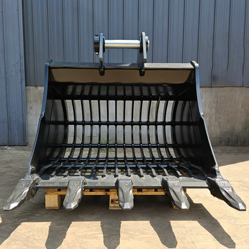 

For Sea Shipping CustomizedRainbow General Purpose 20 Ton Excavator Sieve Bucket Earthmoving Export Special Easy Application Dit