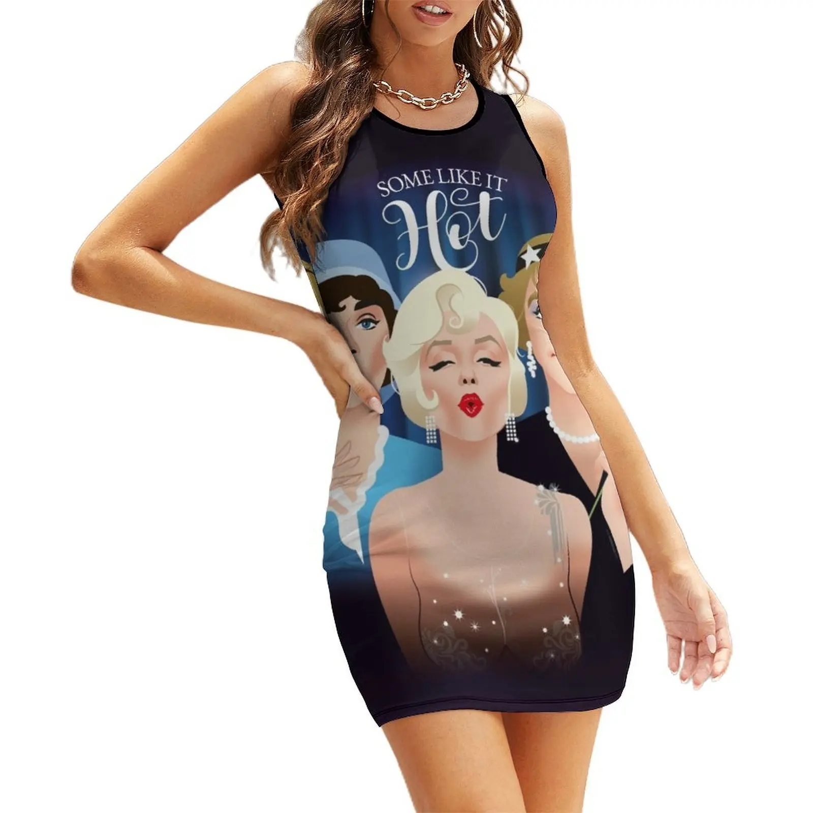 

Some like it hot Sleeveless Sundress summer clothes summer dresses for women 2025 dresses for women 2025 dresses korean style