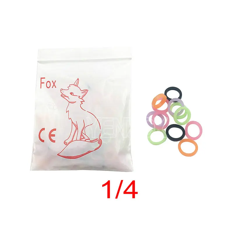 100 Teile/beutel Dental Kieferorthopädische Gummibänder Gummibänder 3,5 Unzen 6,5 unzen Zoo Pack Latex Hosenträger Kraft Zahnmedizin Werkzeuge – Detail 3