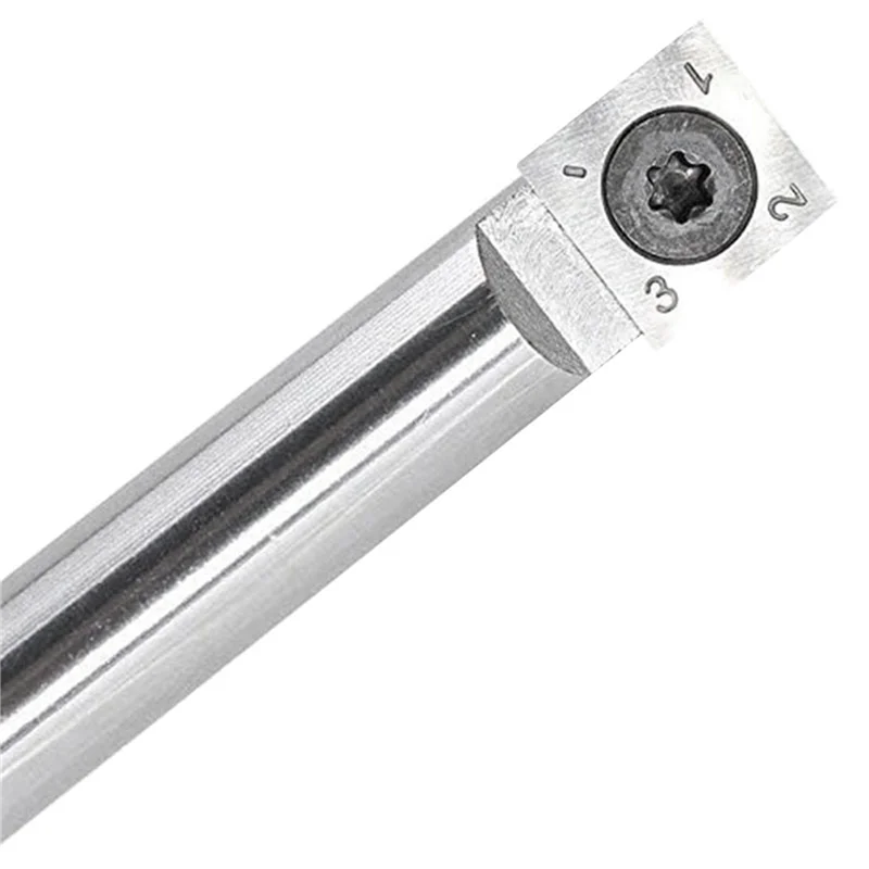 ABRW-100 個 14 ミリメートル正方形ストレート超硬カッターインサート 100 個 M610mm ネジ付き木工スパイラル用