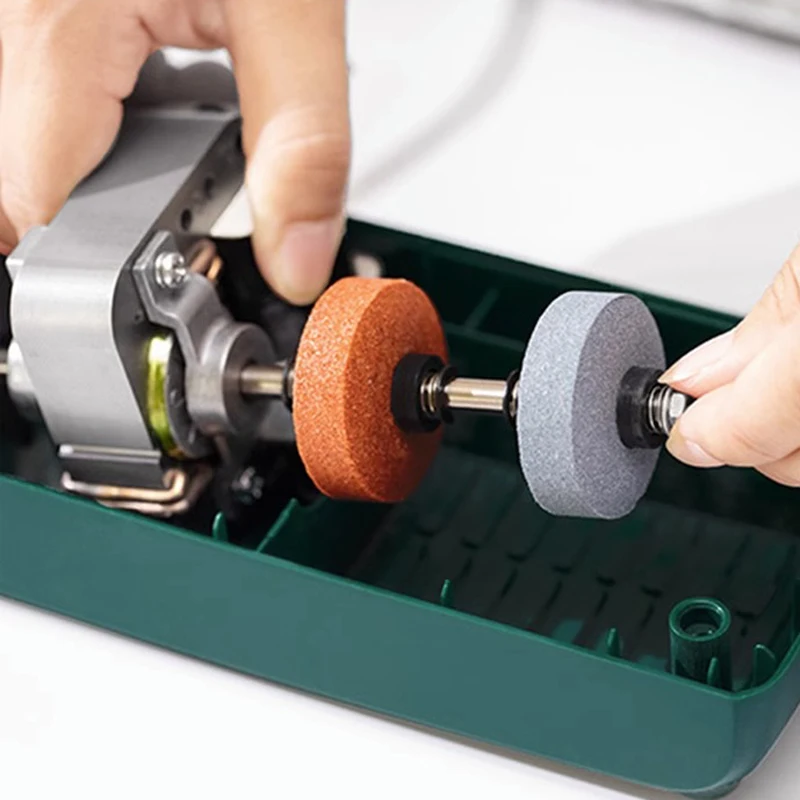 Multi-function Knife Sharpener 220V Electric Household Fast Sharpener Automatic Knife Grinder Kitchen Knife Grindstone