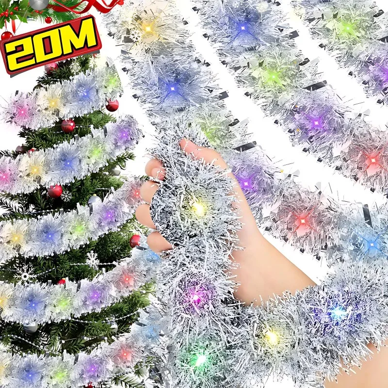 

20/5 м красочные полоски из фольги, упаковочная лента для рождественской елки, гирлянды ручной работы, украшения для дня рождения, товары для украшения дома