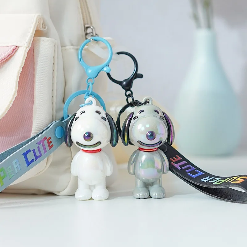 Kawaii Snoopy Keychain Doll Pendant Daily Backpack Personalized Fashion Accessories Children's Cartoon Birthday Gift