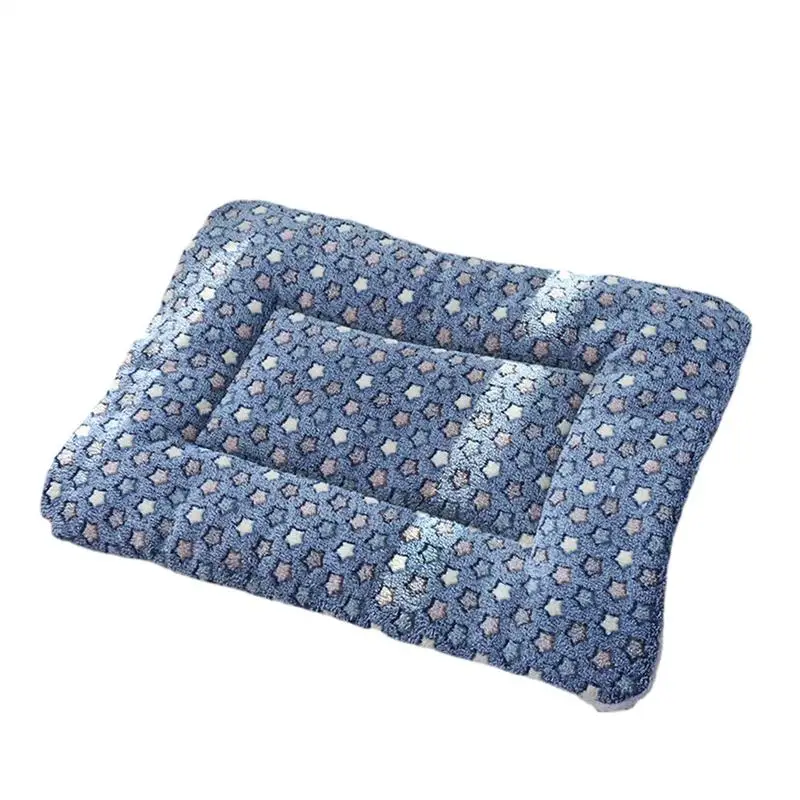 Lit chaud en polymère doux pour animaux de compagnie, accent multifonctionnel pour chien, coussin de chenil pour chat, polymère de couchage intérieur