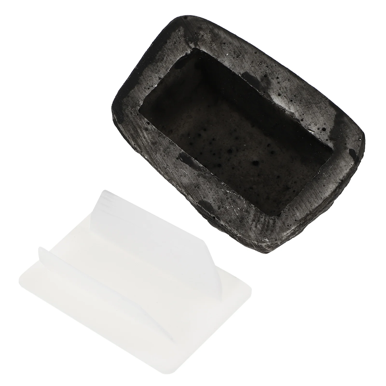 HOMSFOU Stone Key Box Outdoor Hidden Safe for House Garden Wall Mount Waterproof Key Storage