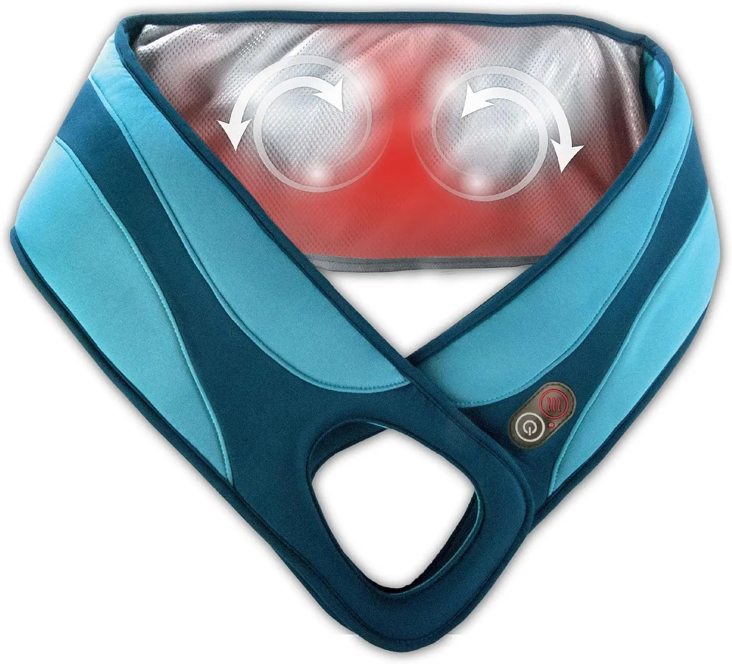 

Массажер-обхватывающий с функцией вращения и подогревом для облегчения боли в плечах, спине, ногах, подходит для использования с FSA