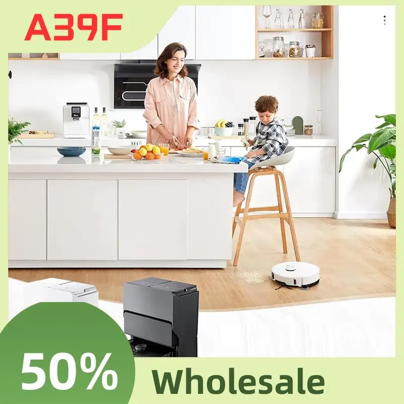 A39F أفضل الملحقات ل Roborock S8 Maxv الترا روبوت فراغ قطع الغيار الجانب الرئيسي فرش ممسحة الملابس مرشحات HEPA أكياس الغبار #3