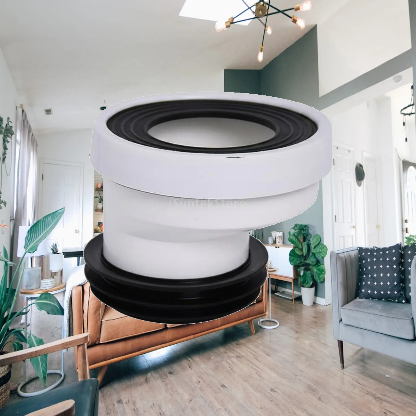 Toilet Toilet Flange Adapter 10cm Shift Connector PP Rubber Multi Layer Seal for Waste Pipe Quiet Efficient Drainage System - Aliexpress Deal