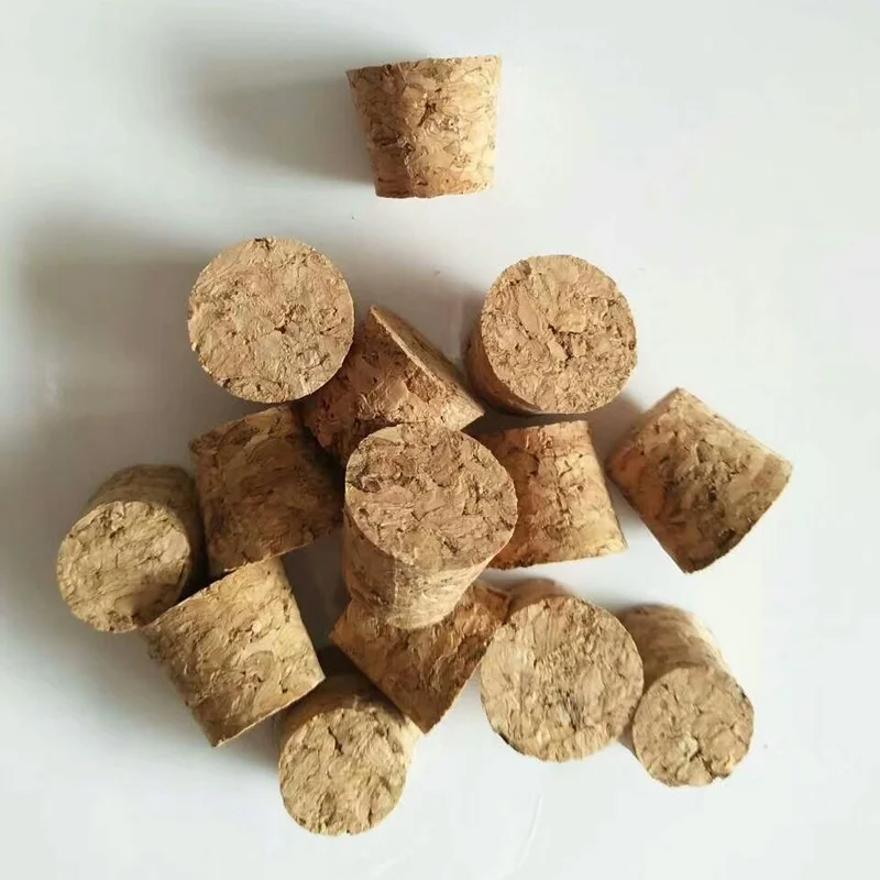 4pcs Cork Stoppers Wine Bottle Cork Cork Wooden Conical Cork Replacement All Kinds of Cork for Wine Beer Bottle Crafts