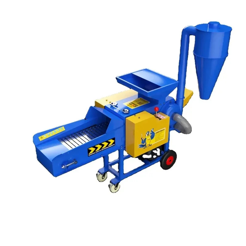 2026 hot sale New Home Farm Engine Straw Ensilage Machine Cattle Feed Making Grass Maize Chopper and Chaff Cutter
