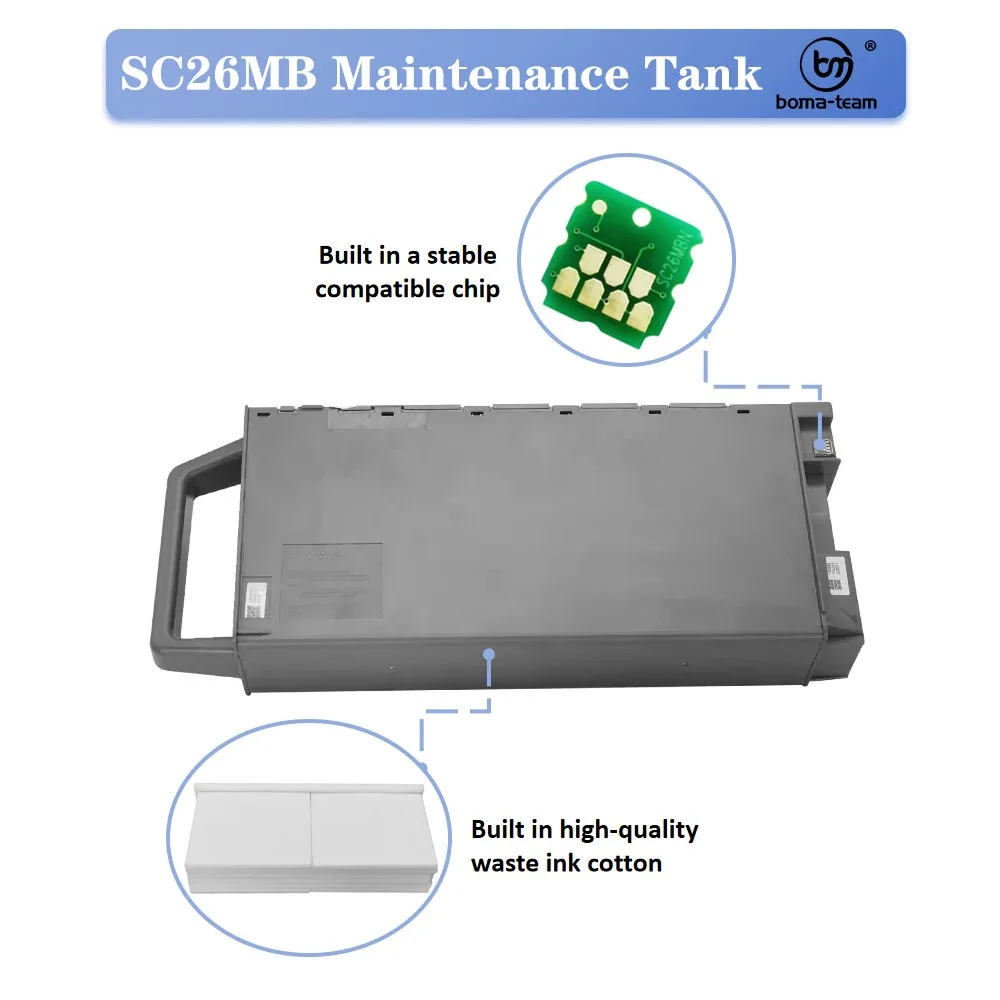 

SC26MB C13S210115 Maintenance Box For Epson SC-T7780D P8580D T7700D P8500D P8570D P8570D P8550D T7750 T3780 T5780 T7780 Printers