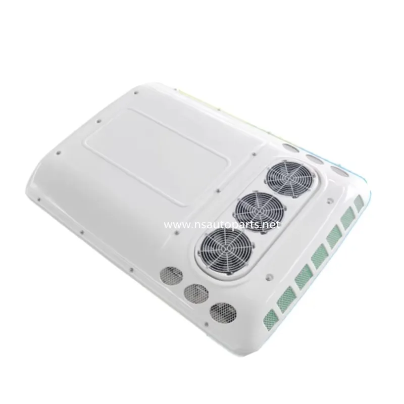 6-18 متر Auto Bus Coach DC 12 فولت نظام تبريد الهواء مكيف الهواء المتكامل للسيارة المحمولة