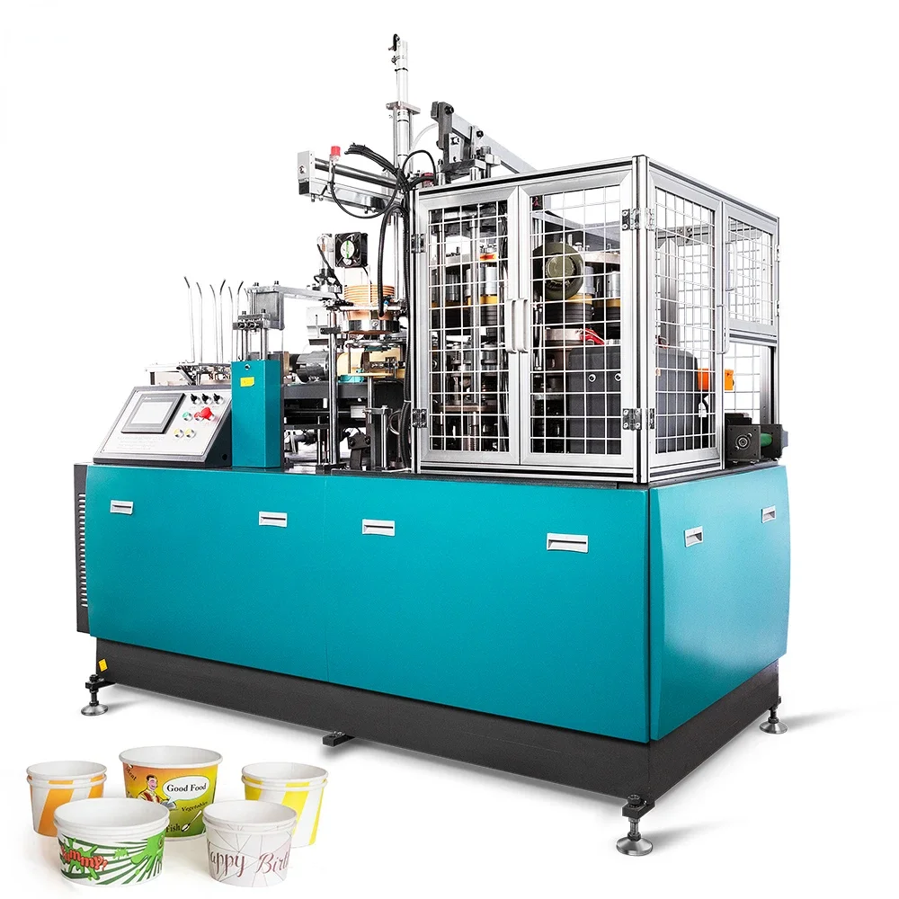 Paper Cup Making Machine Attractive Price MY-W35 Medium Speed Lunch Box Paper Bowl Production Line Paper Cup Forming Machine