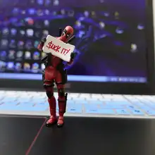 Deadpool Desk and Car Toy Figure #3