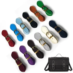 Borsa Magnetica Bottoni In Vera Pelle di Bronzo Hasp Fibbia per Le Donne Fatti A Mano FAI DA TE di Crossbody Della Borsa di Fissaggio Accessori KZ1205