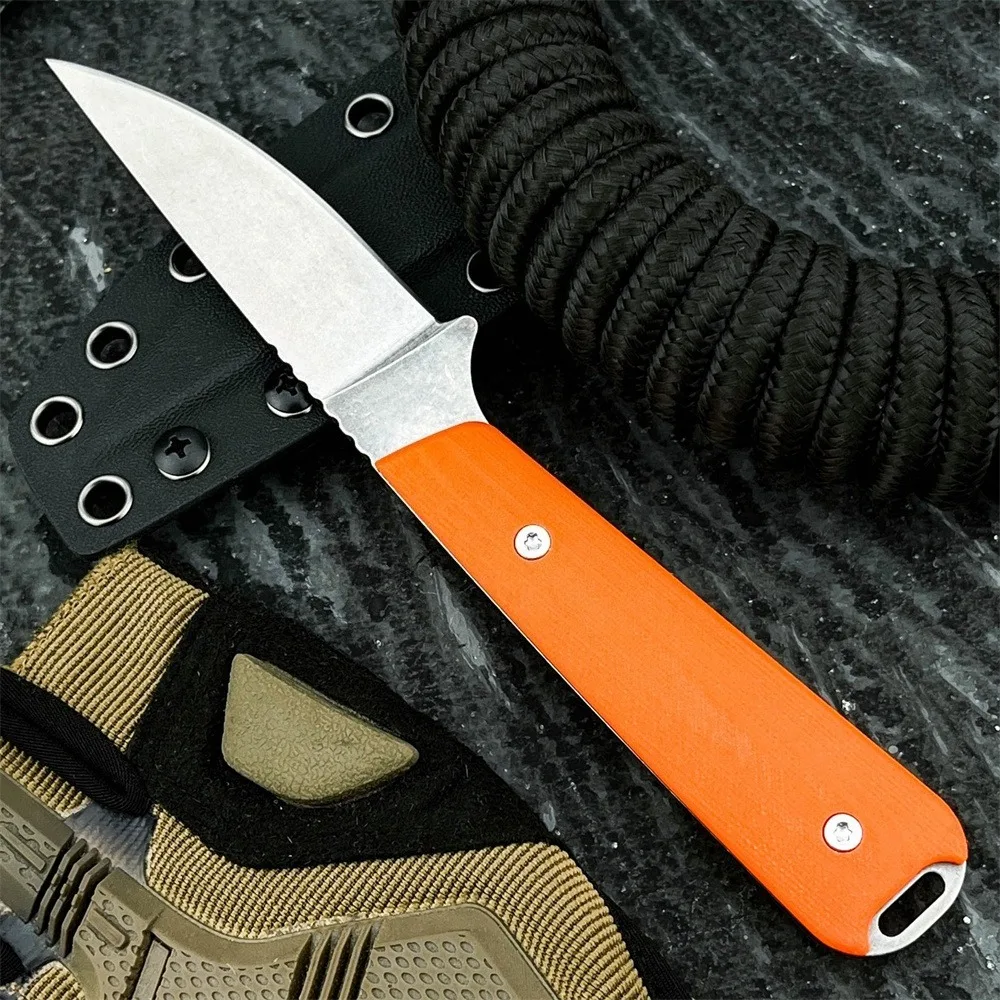 

Сверхлегкий охотничий нож с фиксированным лезвием 8Cr13MoV, лезвие G10, ручка для исследования джунглей, режущий инструмент для кемпинга на открытом воздухе с ножнами