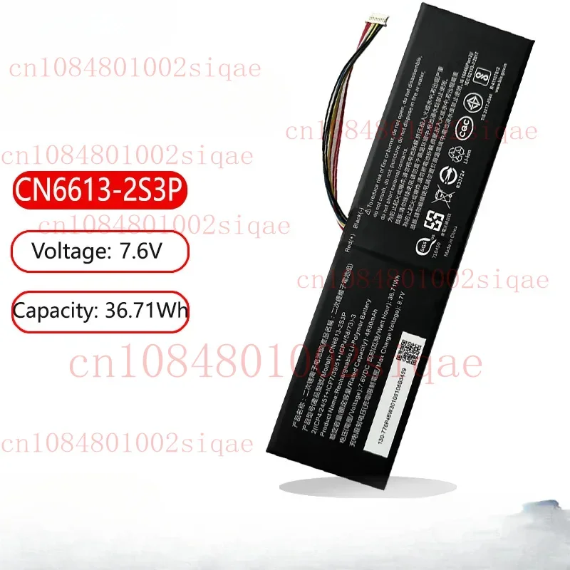 

CN6613-2S3P Laptop Battery For Avita NS13A2 NS13A4 NS14A2 NS14A6 NS14A8 NS14A9 NS15A6 Paura14 PT 3473125 -2S MaibenS431 VJE151G1