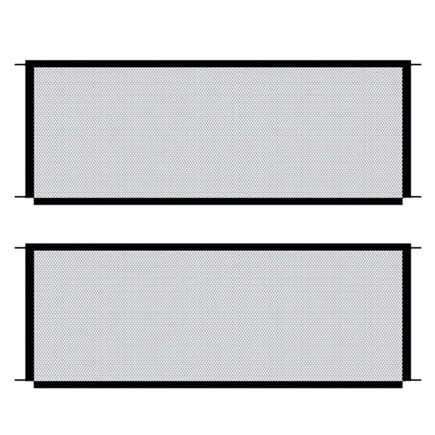 ABRT-2X Magic Gate Portable Folding Mesh Baby Safety Fencing Gate Protection Indoor And Outdoor Safe Guard For Kids And Pets