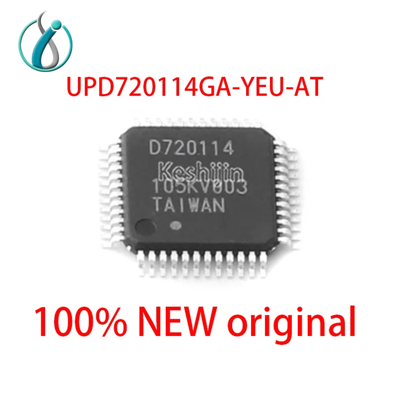 (5pcs)UPD720114GA-YEU-AT UPD720114 D720114 LQFP48 100% New Chipset UPD720114GA-YEU-AT