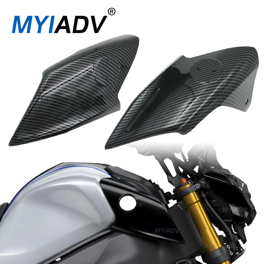 

For Yamaha MT09 Motorcycle Front Side Protector Cover Tank Gas Fairing Pannel Cowl Accessories MT-09 MT 09 SP 2021-2023 2024