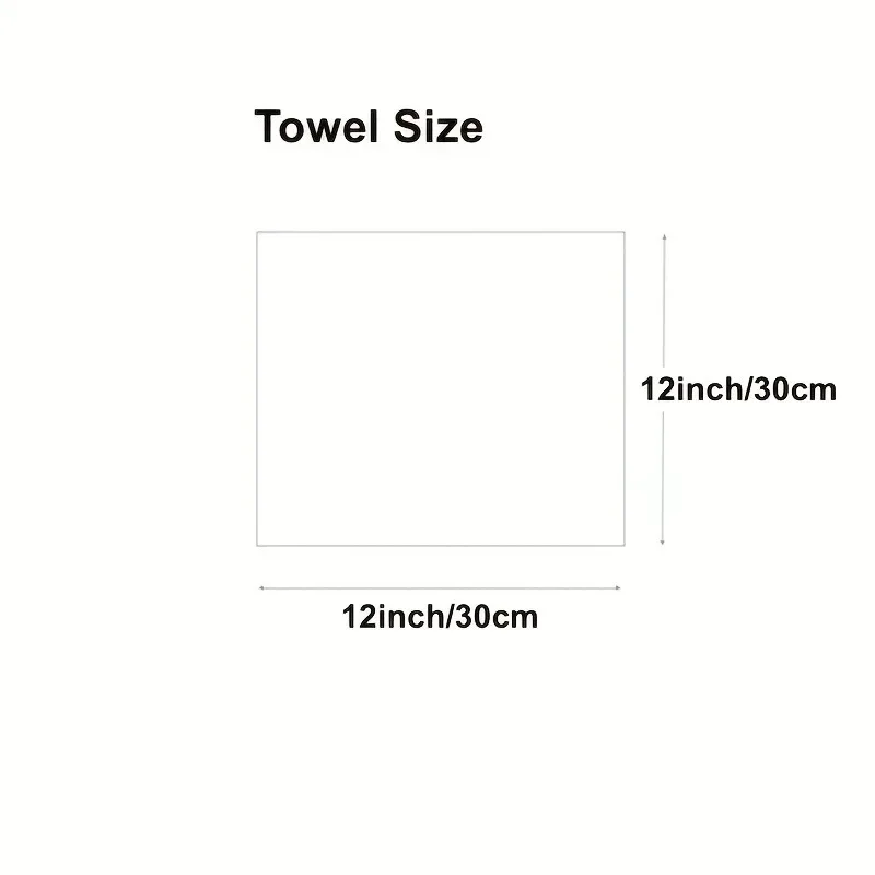 4pcs Coral Fleece Hangable Thicken Towel Cartoon Cute Absorbent Hand Towels Cleaning Cloth Rag Handkerchief Towel