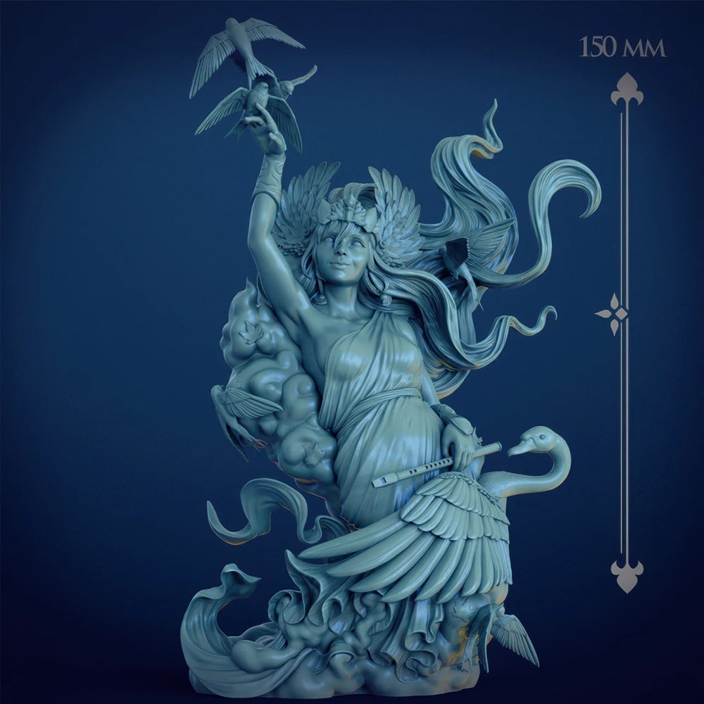 

Resin Model figure Bust, 1/12 THE AIR BUST, GK, fantasy theme, Unassembled and unpainted kit