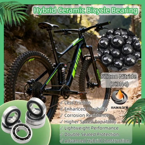 Múltiples modelos para choosing 1 Uds rodamiento cerámico híbrido ABEC-9 6900 6901 6903 6802 6803 6804 6805 6806 6000 6001 6002