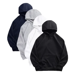 Men's Solid Color Casual Hoodie Oversize Sweatshirt Sweatshirt With Zipper Paired Hoodies and Hoodies Women Man Sweatshirts