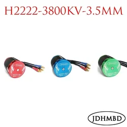 JDHMBD 450 3800KV-2222-3.5MM Brushless Motor for Trex 450 AZLRC 450 X360（3S） Helicopter